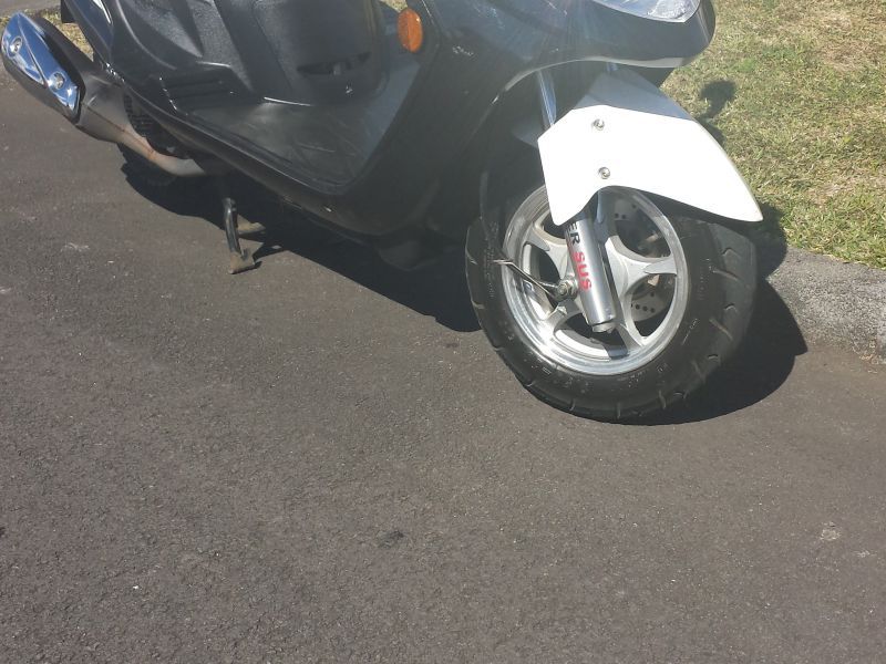 Suzuki AN125 in Mauritius