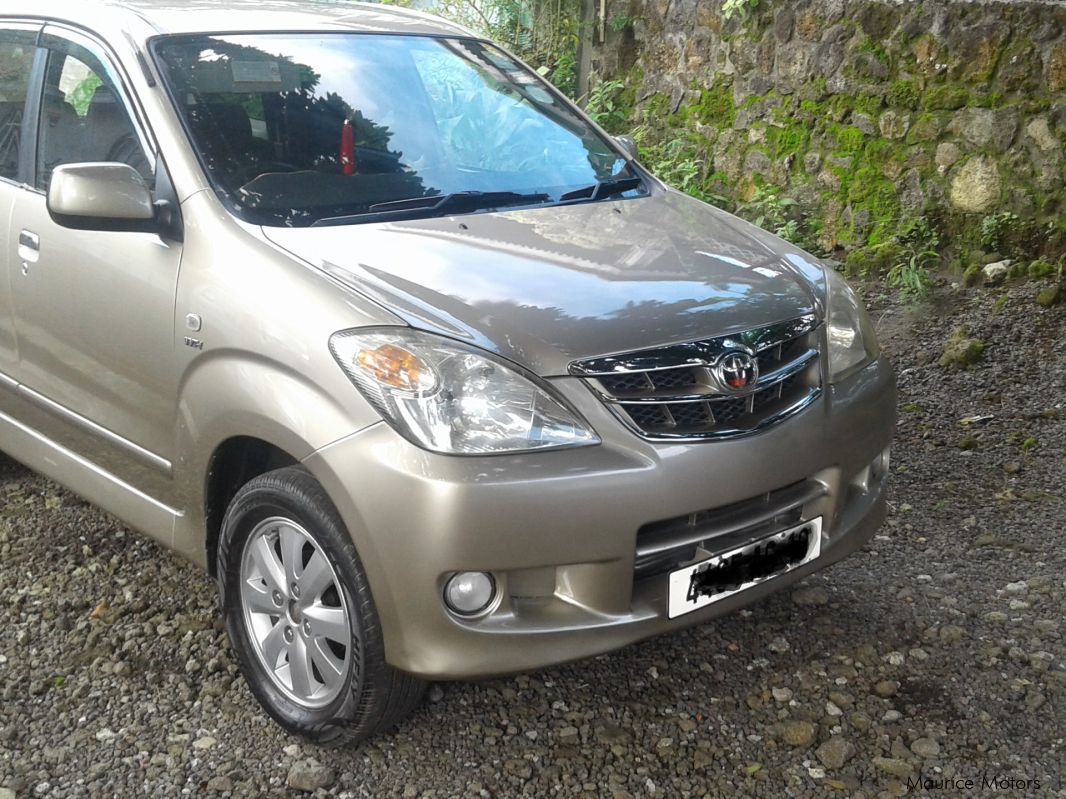 Toyota Avanza in Mauritius