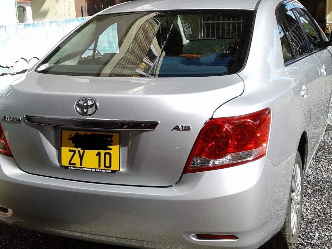 Toyota allion in Mauritius