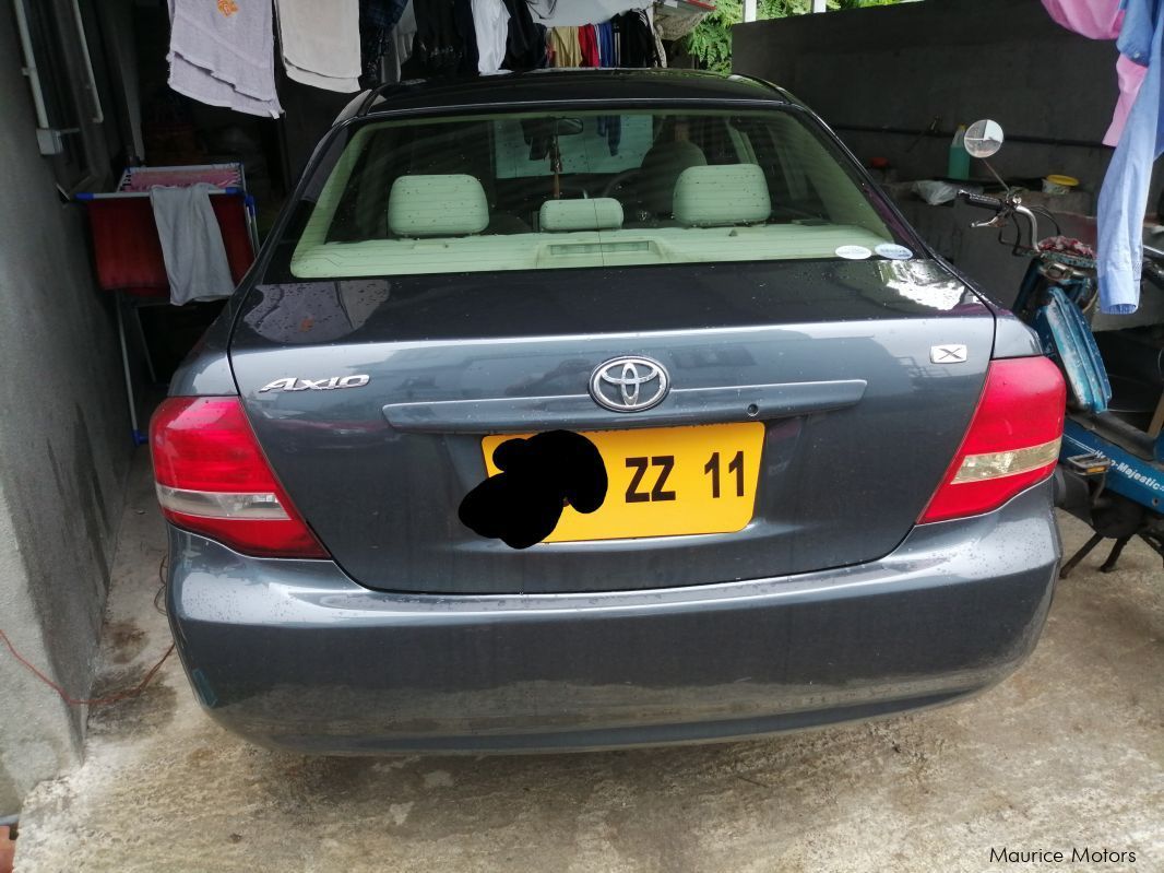 Toyota AXIO in Mauritius