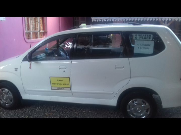 Toyota Avanza in Mauritius