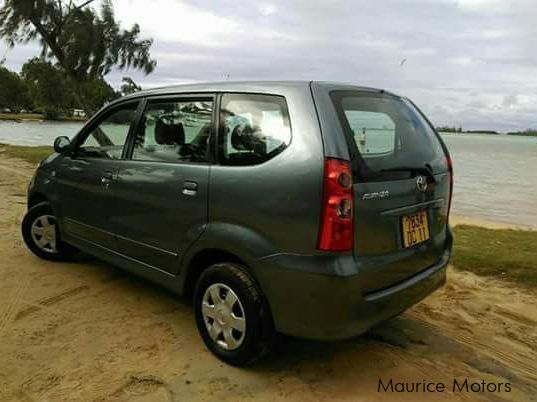 Toyota avanza in Mauritius
