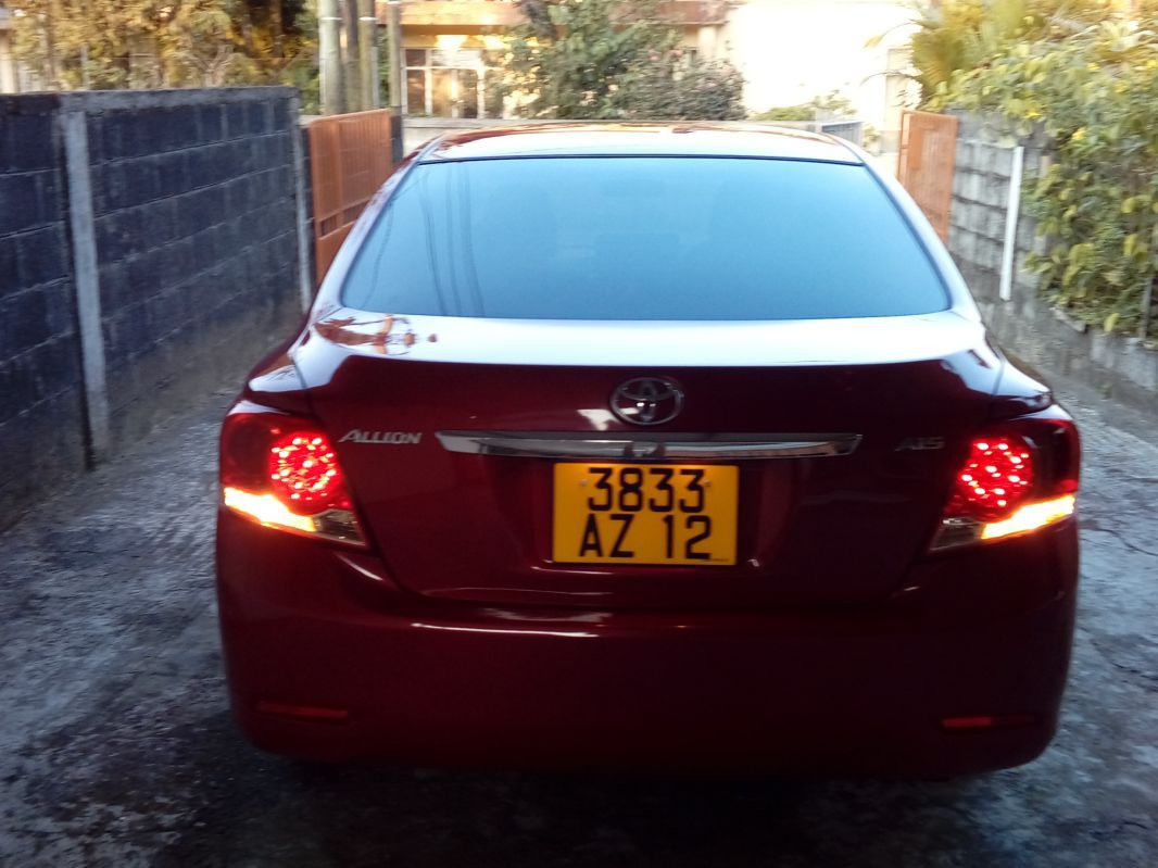 Toyota ALLION A15 in Mauritius