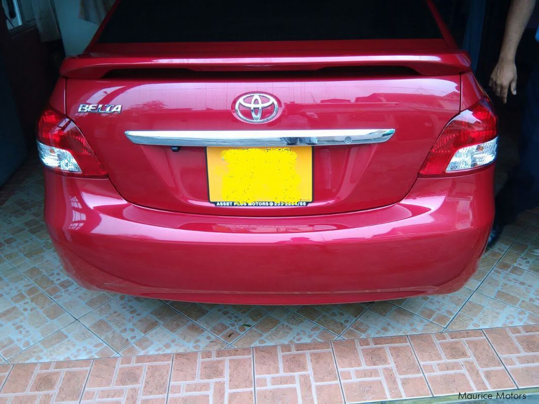 Toyota Belta in Mauritius