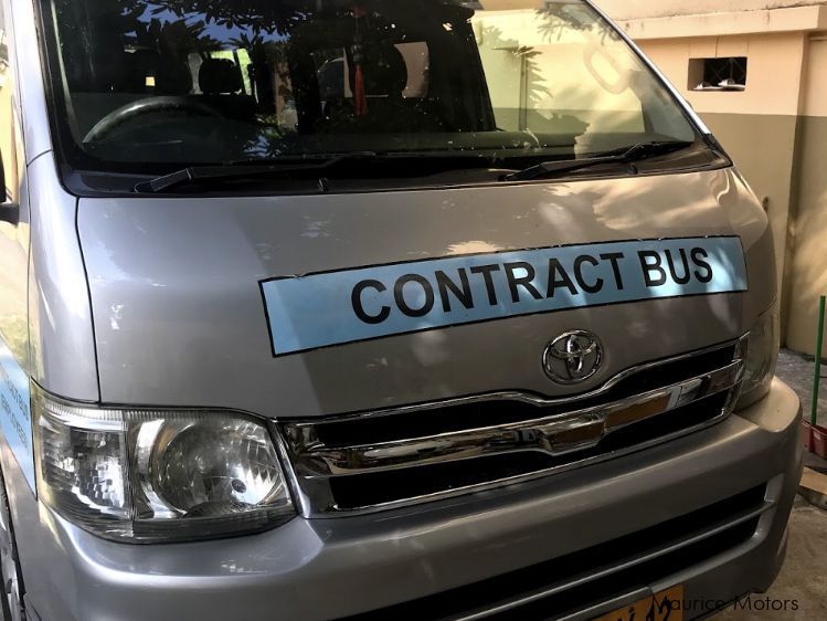 Toyota Hiace in Mauritius