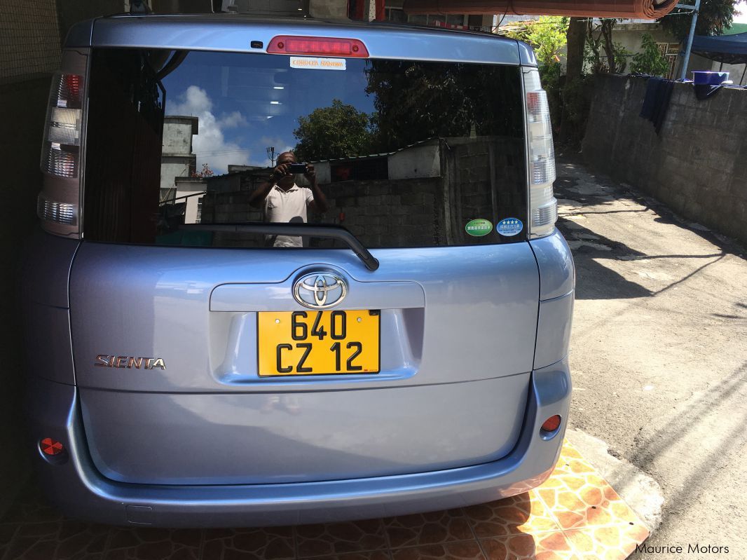 Toyota SIENTA in Mauritius