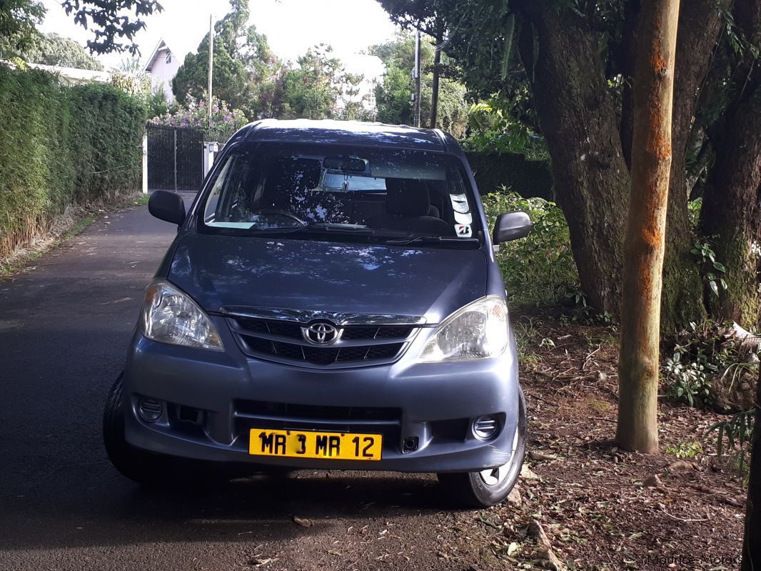 Toyota avanza in Mauritius