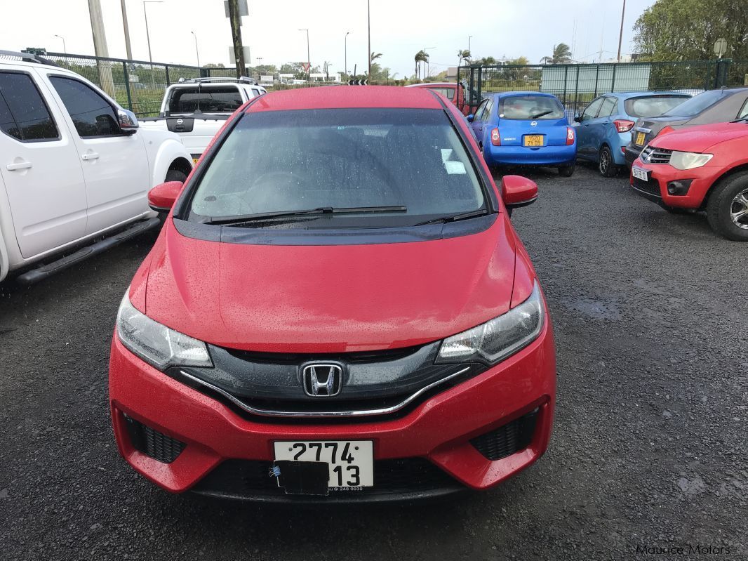 Honda FIT - RED MANUAL in Mauritius