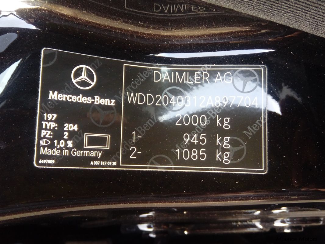 Mercedes-Benz 1.6 TURBO in Mauritius
