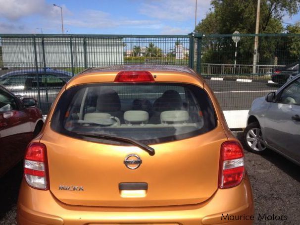 Nissan MARCH AK13 - ORANGE in Mauritius