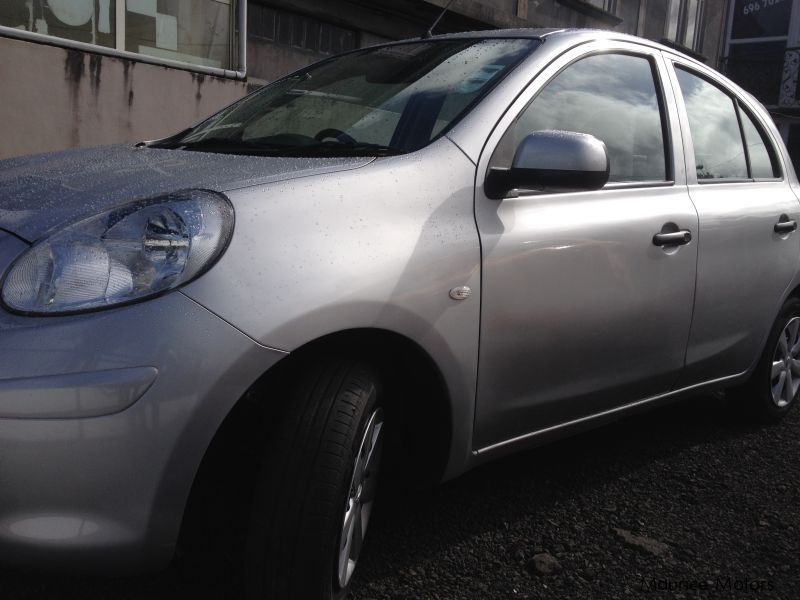 Nissan MARCH AK13 - SILVER in Mauritius