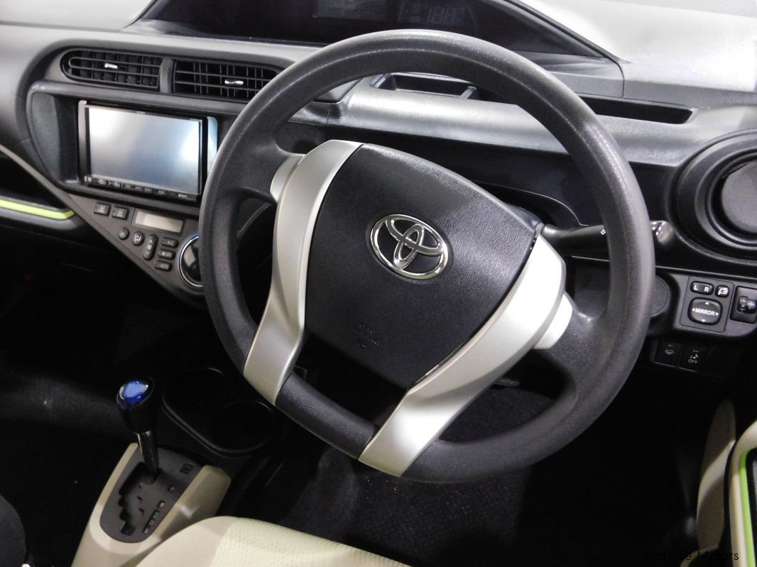 Toyota AQUA - SILVER HYBRID in Mauritius