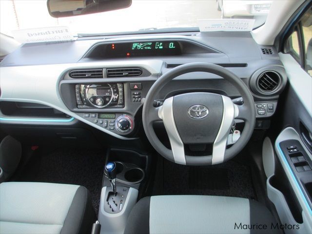 Toyota AQUA S- LIGHT BLUE METALLIC in Mauritius