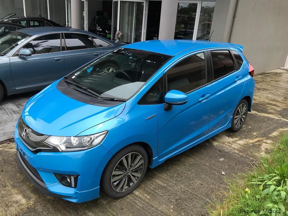 Honda FIT - HYBRID - BLUE - S PACK in Mauritius