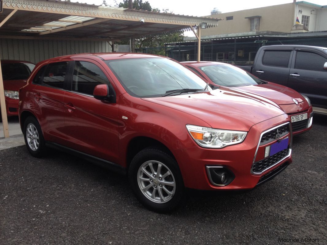 Mitsubishi ASX - RED - MANUAL TRANSMISSION in Mauritius