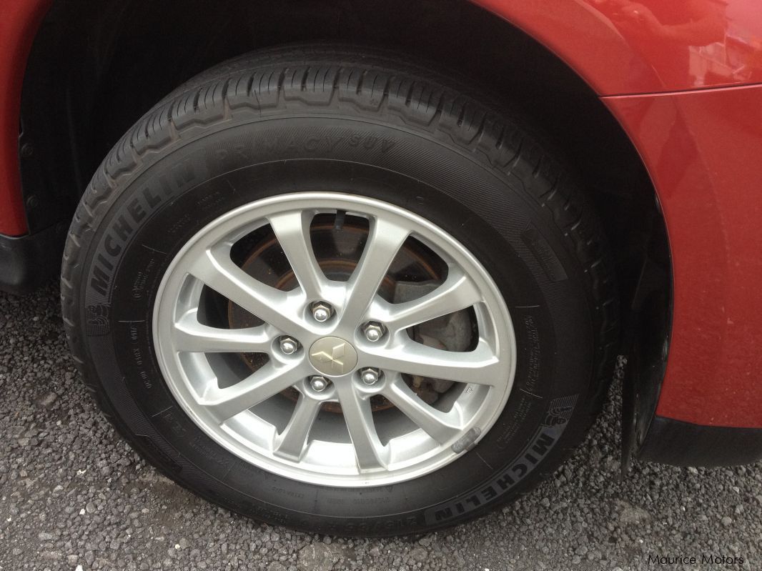 Mitsubishi ASX - RED - MANUAL TRANSMISSION in Mauritius