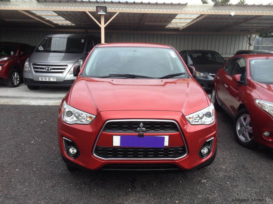 Mitsubishi ASX - RED - MANUAL TRANSMISSION in Mauritius