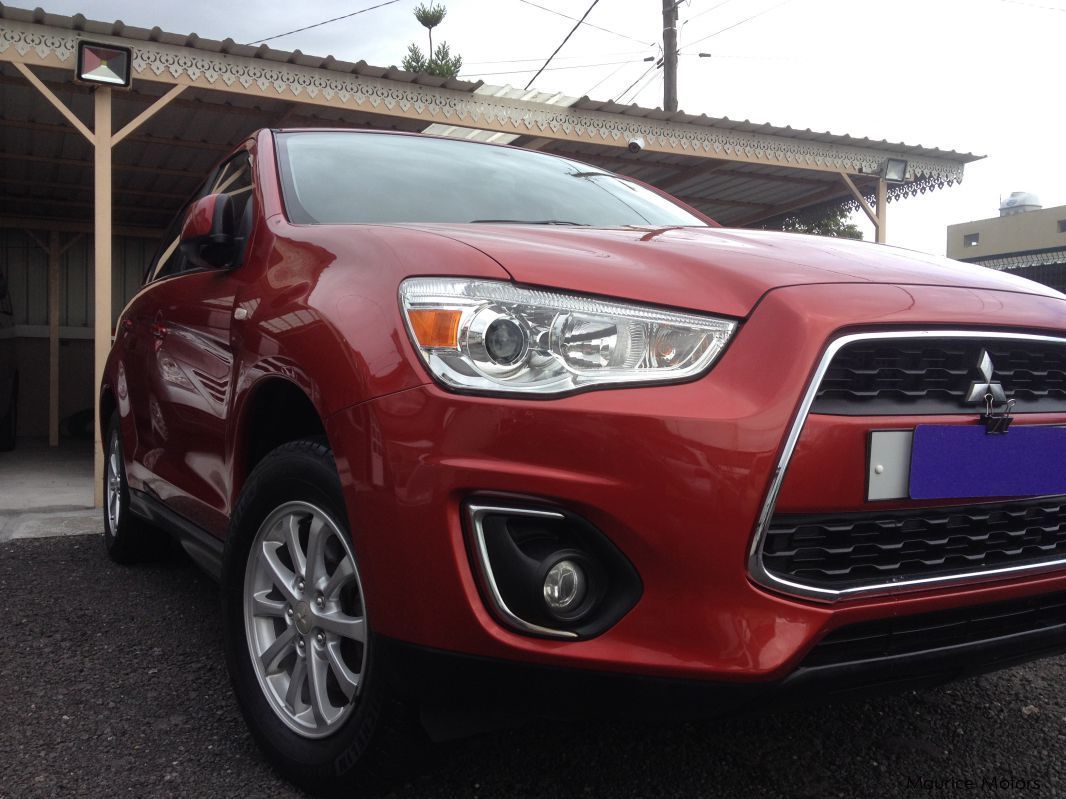 Mitsubishi ASX - RED - MANUAL TRANSMISSION in Mauritius