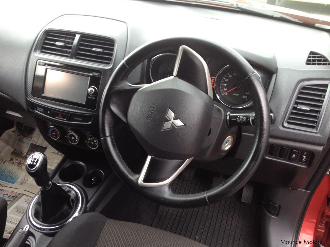 Mitsubishi ASX - RED - MANUAL TRANSMISSION in Mauritius