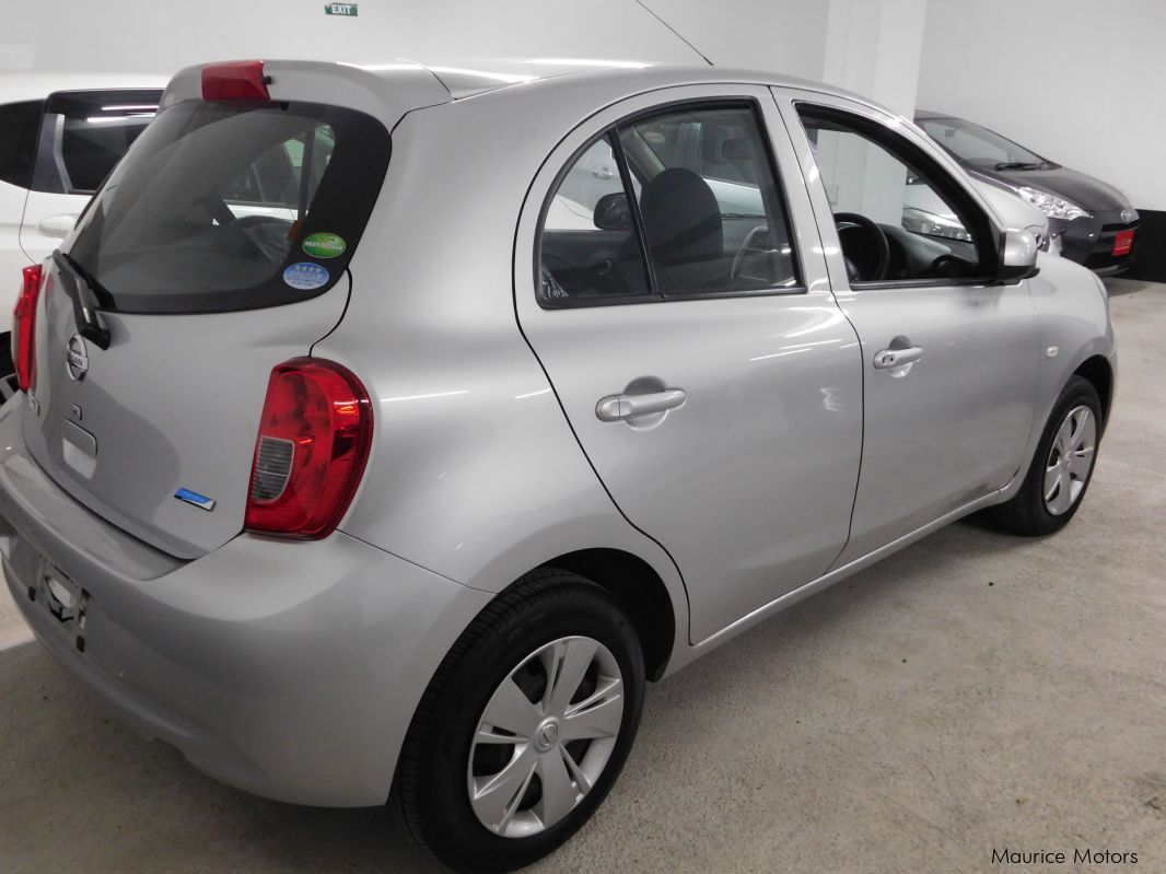 Nissan MARCH AK13 - NEW SHAPE - SILVER in Mauritius