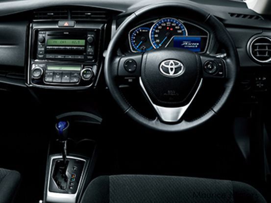 Toyota Axio hybrid in Mauritius