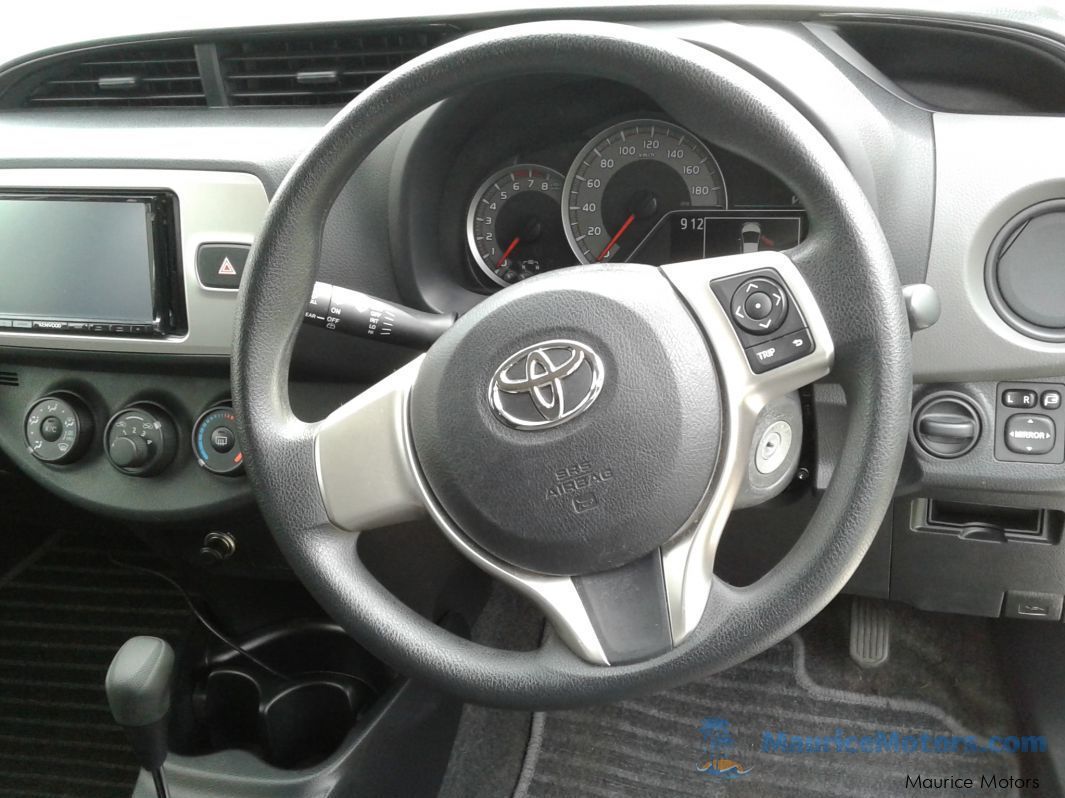 Toyota VITZ - SILVER - NEW SHAPE in Mauritius