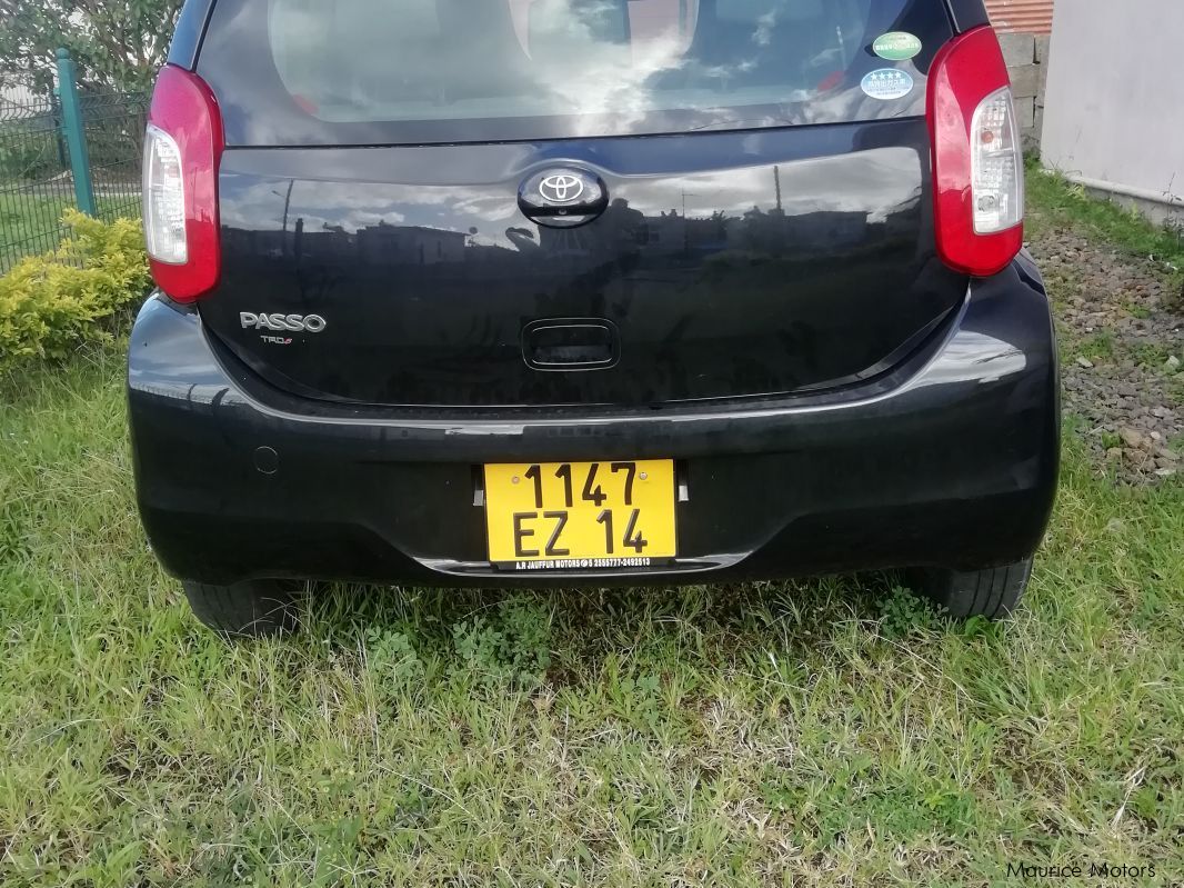 Toyota passo in Mauritius