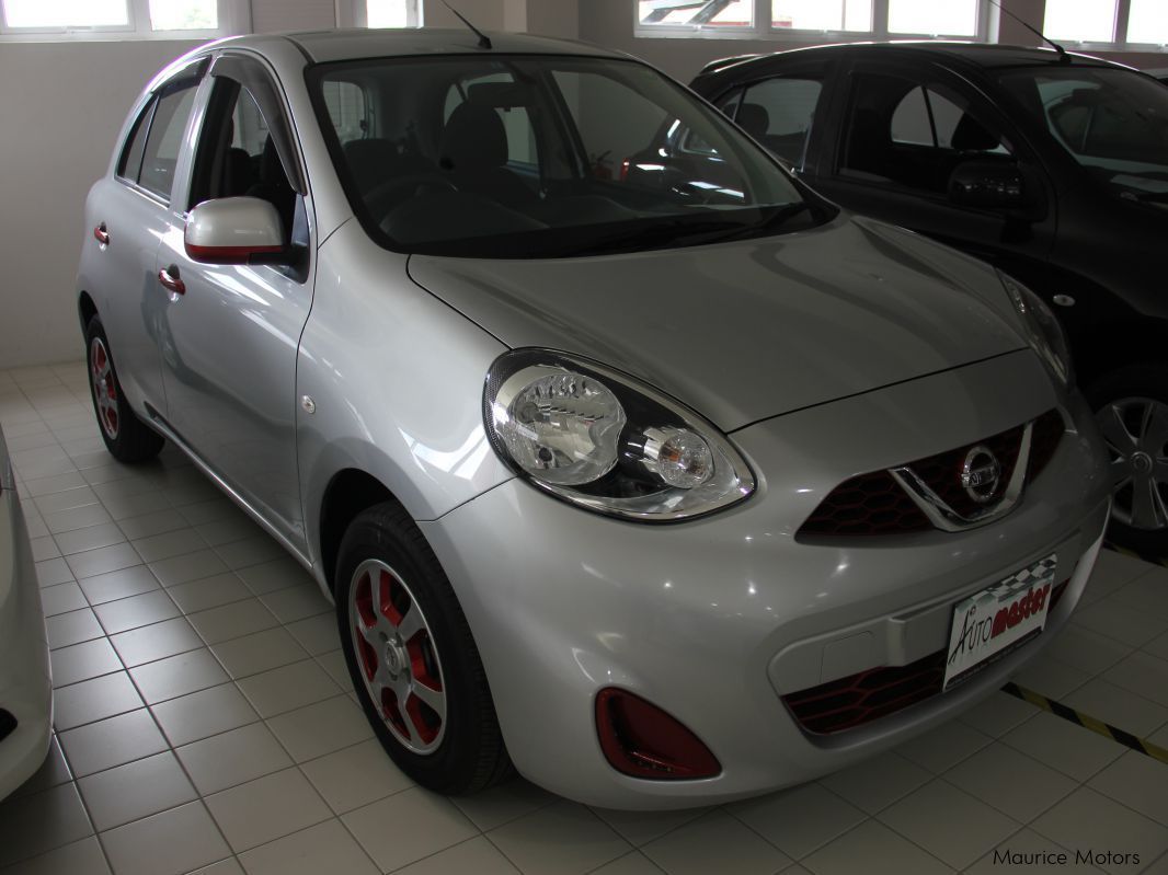 Nissan MARCH AK13 - NISMO - RED/WHITE in Mauritius