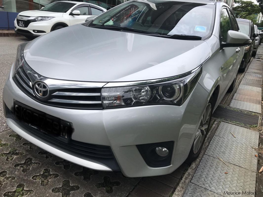 Toyota Altis  in Mauritius