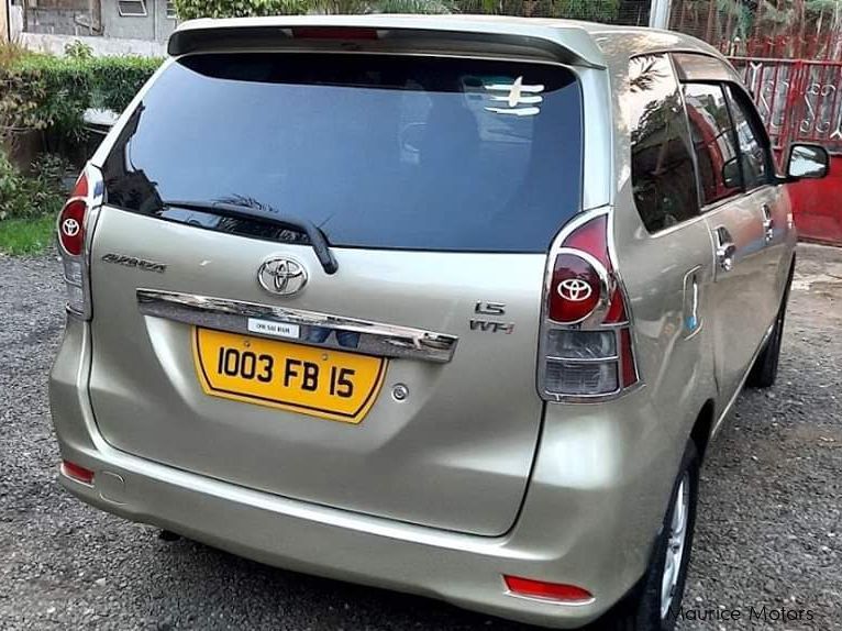 Toyota Avanza in Mauritius