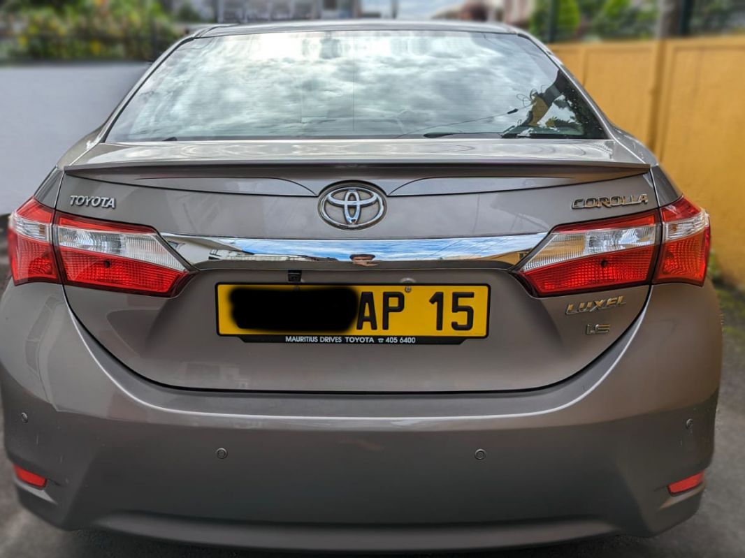 Toyota Corolla Luxel 1.6 in Mauritius