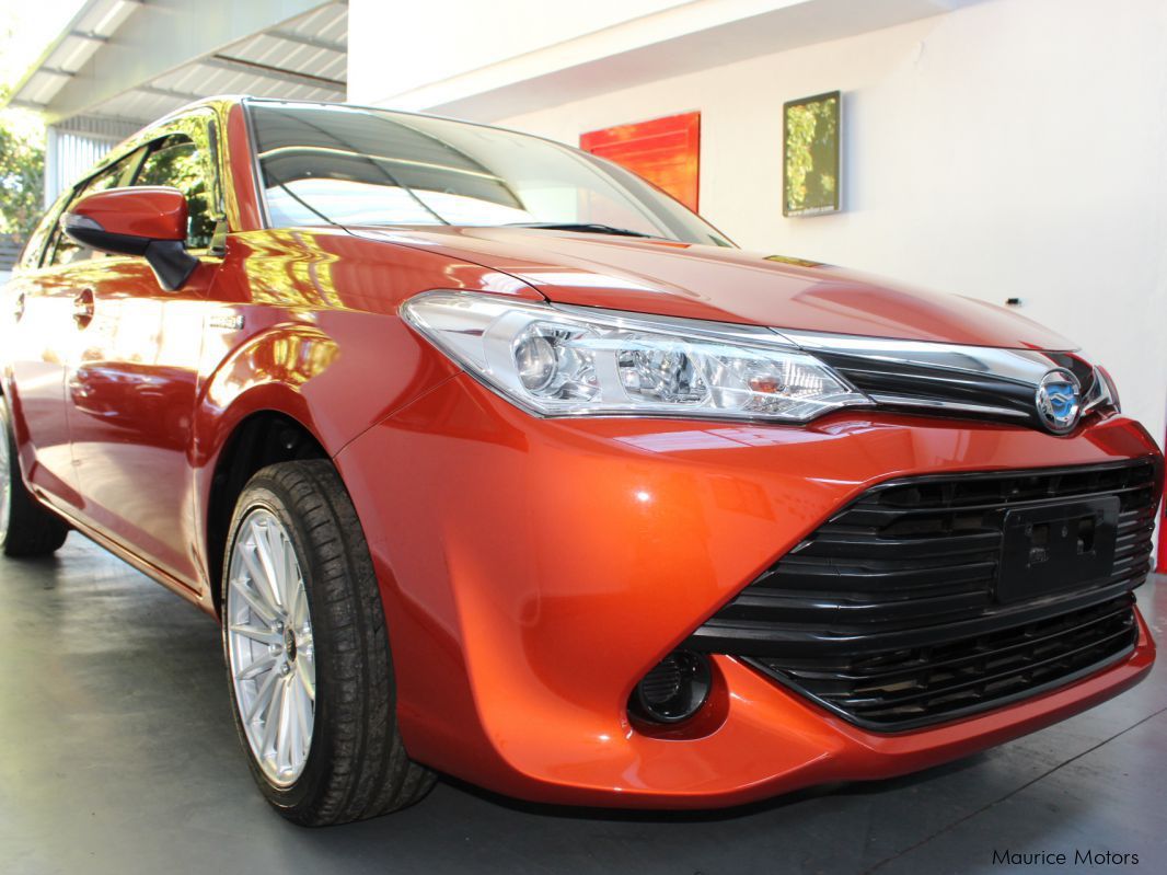 Toyota Fielder Hybrid in Mauritius