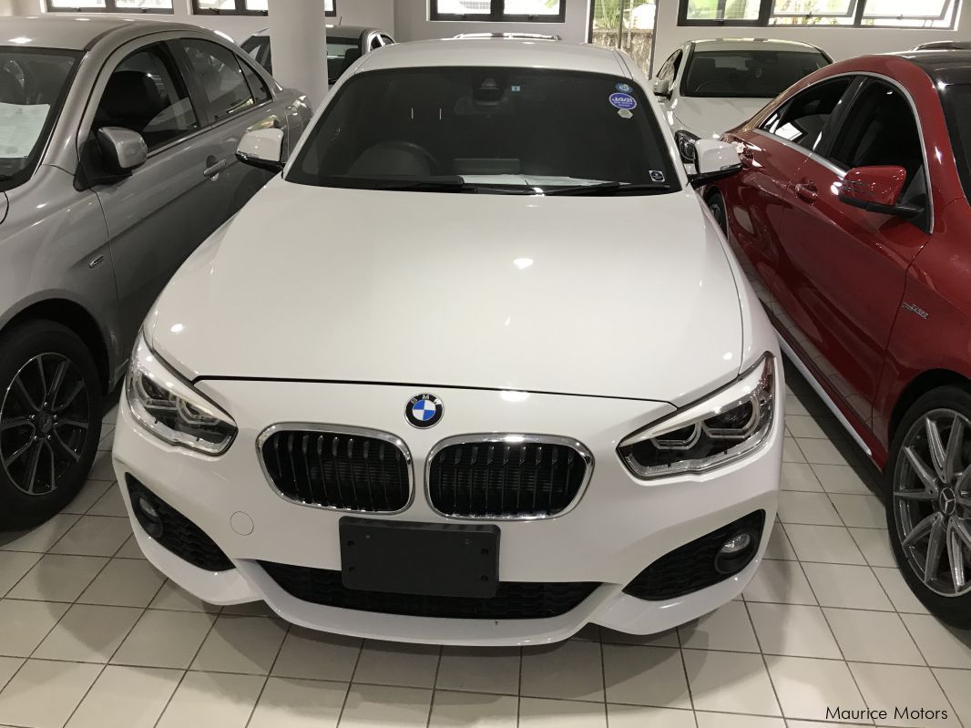 BMW 118i MSPORT STEPTRONIC - WHITE in Mauritius