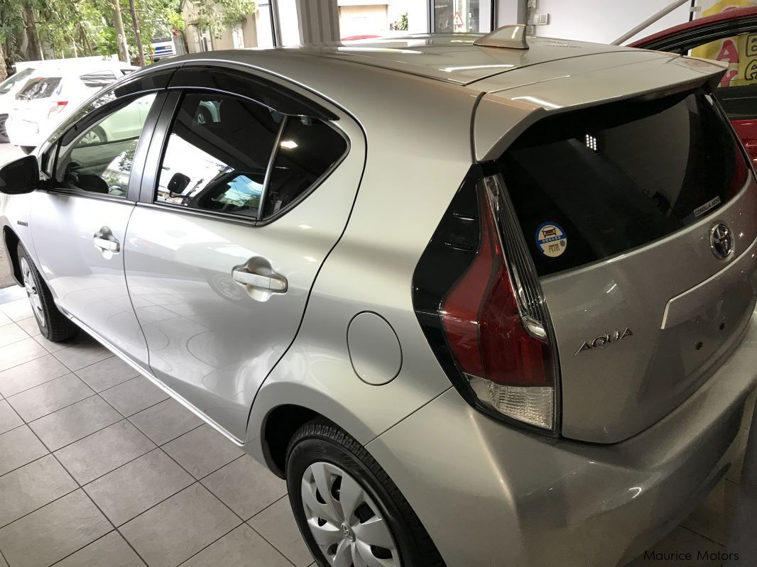 Toyota AQUA - SILVER in Mauritius