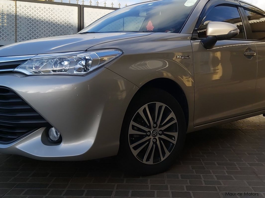 Toyota Axio Hybrid  in Mauritius