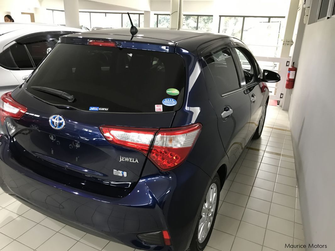 Toyota VITZ - DARK BLUE in Mauritius