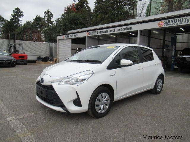 Toyota Vitz Hybrid in Mauritius