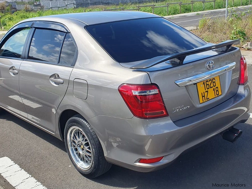 Toyota Axio in Mauritius