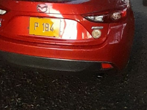 Mazda Axela in Mauritius