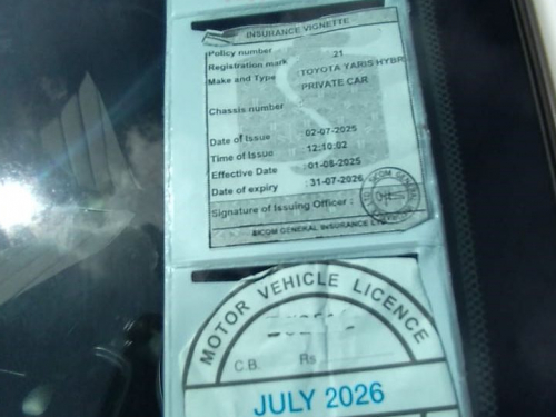 Toyota Yaris Hybrid X PACK in Mauritius