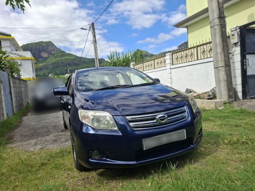 Toyota Axio Grade G in Mauritius