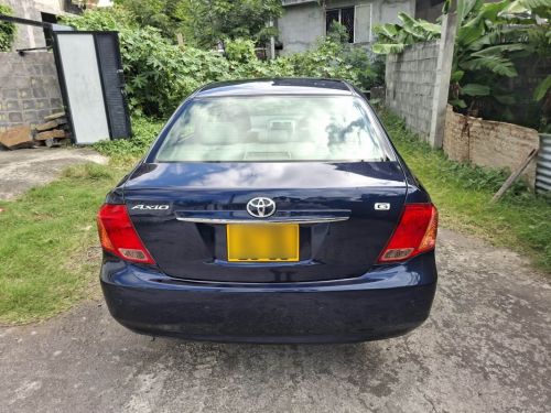 Toyota Axio Grade G in Mauritius