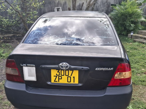 Toyota NZE in Mauritius